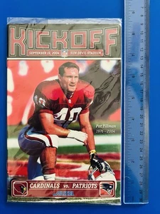 Programa de lanzamiento Pat Tillman de los Arizona Cardinals - Sun Devil Stadium 19 de septiembre de 2004 - Imagen 1 de 3