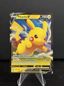 Pikachu V SWSH061 SWSH: Sword & Shield Promo Cards Holo - Picture 1 of 2