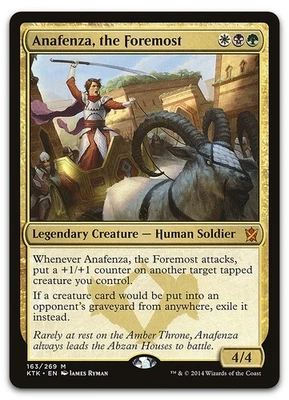 Anafenza, the Foremost #163 (NM) Khans of Tarkir KTK Magic MTG - Image 1 of 2
