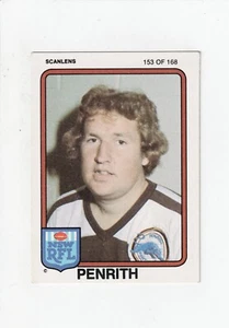 1981 Scanlens Rugby League Graeme Jennings #153 (Penrith Panthers) - Picture 1 of 2