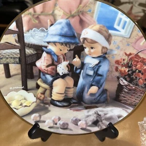 MJ Hummel Little Companions Collector Plates by Danbury Mint Tender Loving Care - Picture 1 of 2