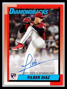 2025 Topps Series 2 90A-YD Yilber Diaz Diamondbacks RC Auto - Bild 1 von 2