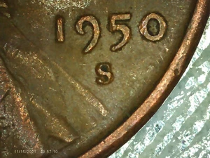 1950-S/S Lincoln Wheat Penny RPM! Rare gem! 1c #P11C2 - Picture 1 of 5