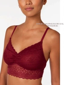 Tommy Hilfiger Bralette Heritage Geometric Lace Longline XS, S, M, L, XL - Picture 1 of 3