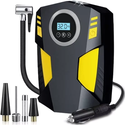 Electric Corded Car Tyre Inflator Pump Portable Air Compressor Pump 12V 150PSI - Image 1 of 4