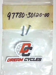 NOS YAMAHA DT100 DT175 DT250 XT500 LENS FITTING SCREW 97780-30120-00 FAST SHIP - Picture 1 of 1