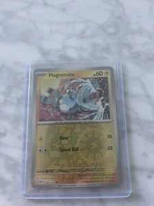 Magnemite 063/197 Sv03: Obsidian Flames Reverse Holo Pokemon NM - Picture 1 of 2
