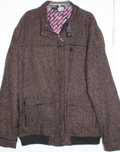 Nomis snowboard style jacket winter brown heavy testure design Size XL - Picture 1 of 13