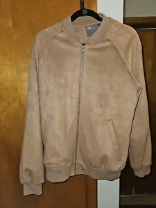 Asos faux suede bomber jacket - Picture 1 of 6