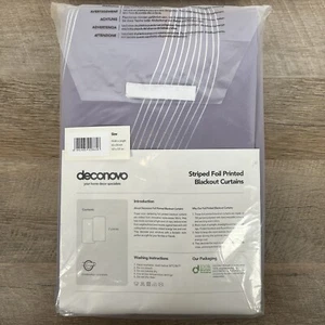 Deconovo Thermal Insulated Blackout Curtains 2 Panels, 42x54 Inch - Picture 1 of 5