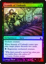 Strands of Undeath FOIL Ravnica: City of Guilds NM Black Common CARD ABUGames