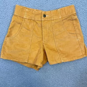 Toad & Co Coaster Shorts Women's 0 Corduroy Mustard Organic Cotton Blend - Picture 1 of 6