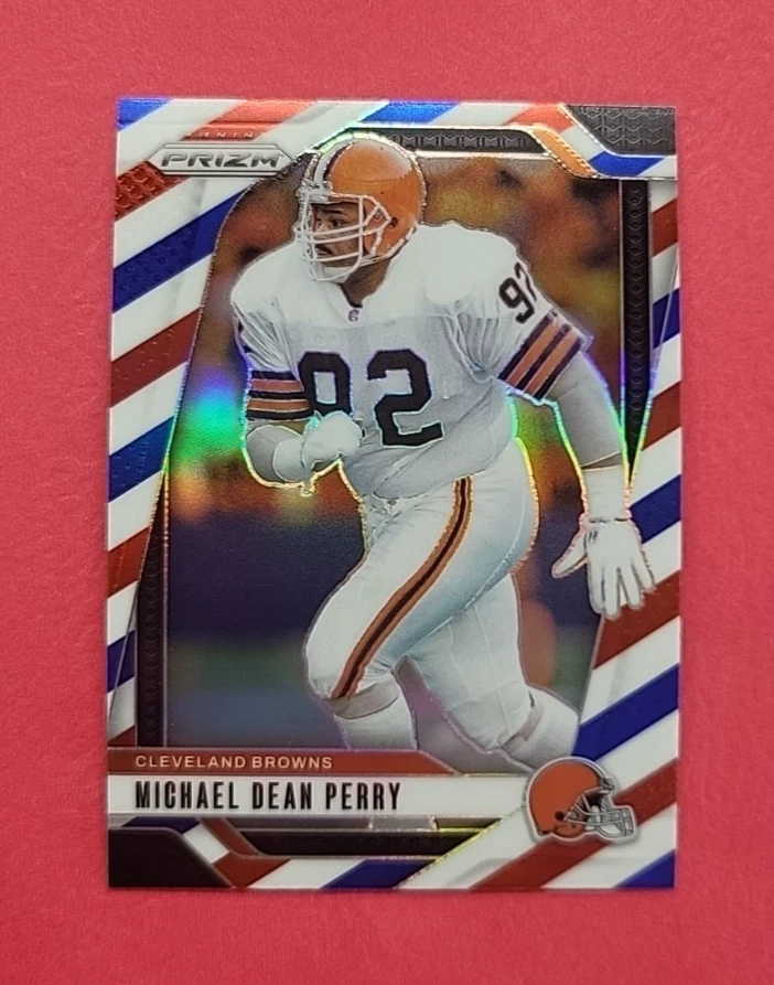 Michael Dean Perry - Browns - 2024 Prizm - Red White & Blue Parallel - #71 - Image 1 of 2