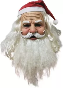 WPOZD Christmas Cosplay Mask, Christmas Costume Latex Mask Adult,Christmas Cospl - Picture 1 of 6