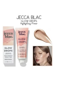 JECCA BLAC Glow Drops Highlighting Primer ROSE PEARL - Picture 1 of 2