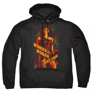 Justice League Movie "Wonder Woman" Pullover Hoodie, Sweatshirt or Long Sleeve - Picture 1 of 10