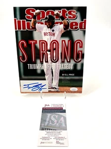BOSTON RED SOX JONNY GOMES AUTOGRAPHED 8X10 PHOTO JSA COA S.I. COVER ONLY - Picture 1 of 2