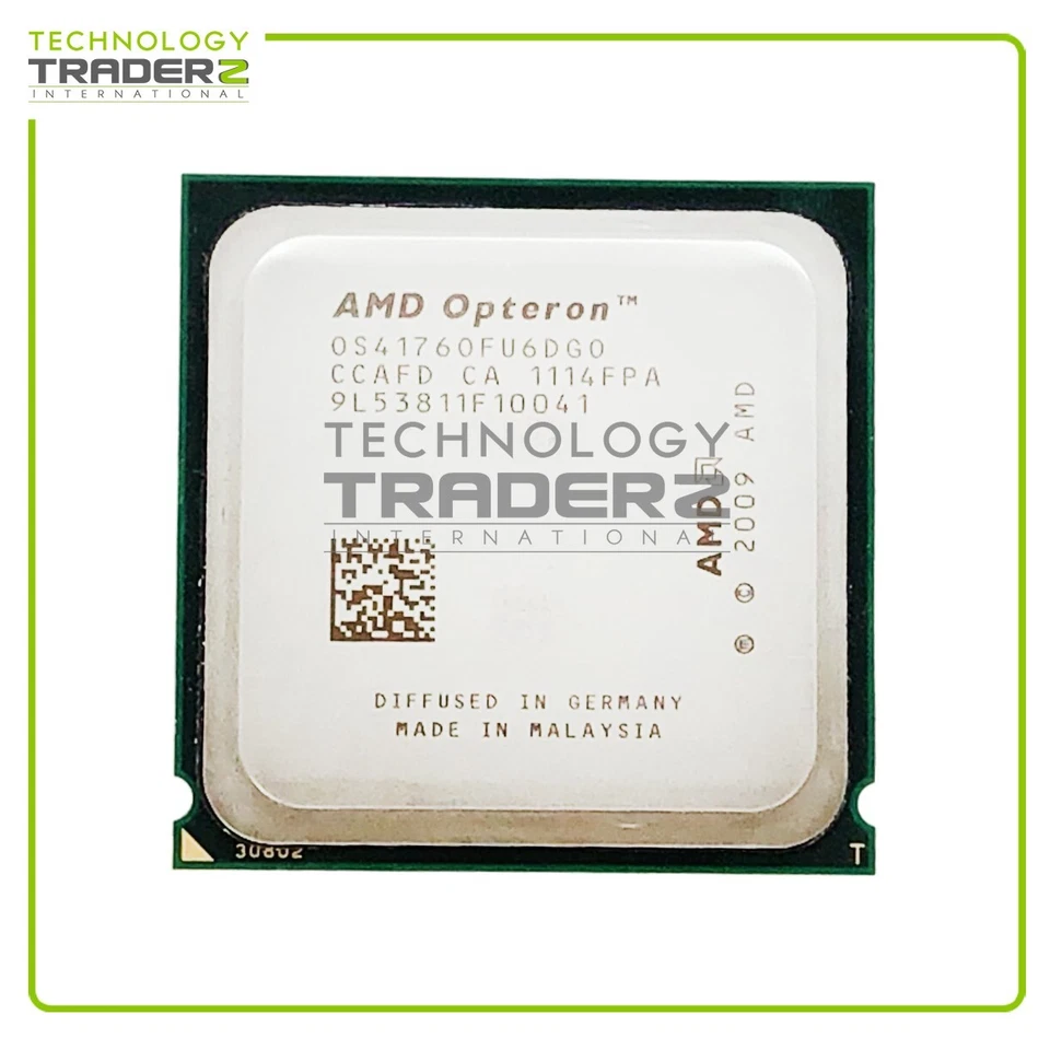 0S41760FU6DG0 AMD Opteron 4176 HE 6 Core 2.40GHz 6MB 65W Processor - Image 1 of 1