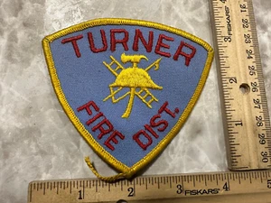 Turner Fire District Department Oregon Patch Vintage - Picture 1 of 2
