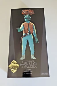 Figura Exclusiva de Sideshow Star Wars GREDO con Póster Buscado 1/6 LTD ED /400 en muy buen estado - Imagen 1 de 15