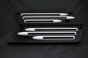 Koffer Blenden Harley Davidson Touring 1993-2013 Laschen Griffe Kofferblenden  - Bild 1 von 9