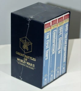 SEALED Great Battles Of World War ll Victory In The Pacific VHS Boxset New - Picture 1 of 2