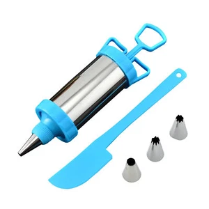 Cake Decorating Icing Piping Syringe Nozzles Dessert Cream Decorating Tools - Picture 1 of 10