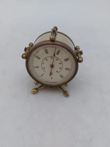 Antique Piccolo Termometro Drum Shaped Desk Thermometer - Picture 1 of 7