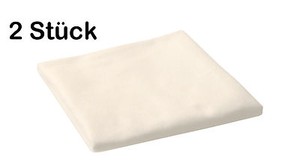 2 x Passiertuch Abseihtuch Knödeltuch Presstuch Käsetuch Safttuch 75 x 75 cm 