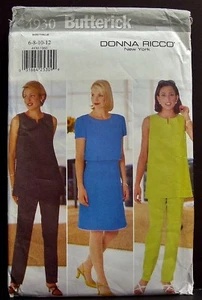 Butterick A-Line Tunic Skinny Pants Dress Sewing Pattern 6,8,10,12 4930 - Picture 1 of 2