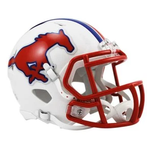 SMU Mustangs Riddell Speed Mini Football Helmet - Picture 1 of 1