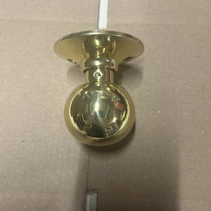 SCHLAGE, DUMMY-KNOPF, ORBIT, F170-605, MESSING BLANK - Bild 1 von 4