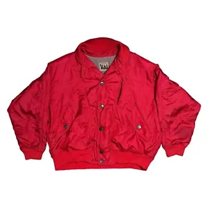 Vintage 90s Issey Miyake Hai Sporting Gear Insulated Bomber Jacket Womens Medium - Picture 1 of 15