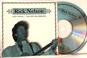 RICK NELSON "STAY YOUNG THE EPIC RECORDINGS" (CD) 18 Tracks VG+ Cond Ships Free - Picture 1 of 3