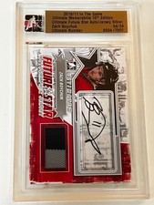 2010-11 ITG Ultimate Memorabilia 10th edition Auto Silver Zach Boychuk /24