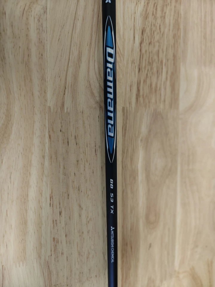 New Tour Issue Diamana BB BlueBoard 53 TX Flex Driver shaft Mitsubishi Chemical - Image 1 of 4