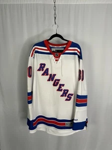 Authentic Reebok NHL New York Rangers #30 Henrik Lundqvist Signed Jersey - XXL - Picture 1 of 4