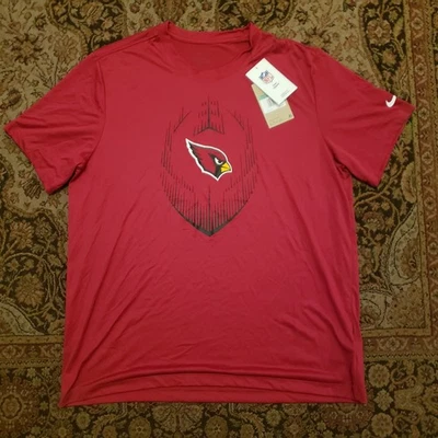 全新 青少年 Nike 亚利桑那红雀队 衬衫 尺寸 XL Dri Fit T 恤 NFL 足球 MSRP 40 美元 — 第 1/2 张图片