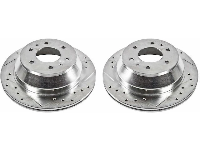 Juego de rotor de freno trasero para Chevy Trailblazer EXT 2002-2006 2003 2004 2005 ZS339SQ Foto 1 de 1