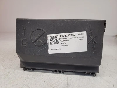 VAUXHALL ASTRA J MK6 2016 ENGINE BAY FUSE BOX 1.6L PETROL B16XER  - Image 1 of 4