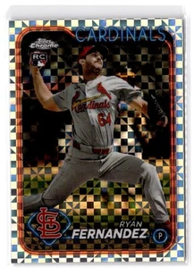 2024 Topps Chrome Update Ryan Fernandez RC #USC115 X-Fractors Cardinals - Picture 1 of 2