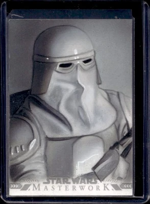 2022 Topps Star Wars Masterwork Dan Tearle Sketch Card SnowTrooper Auto #1/1 - Image 1 of 2