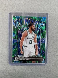 2024-25 Panini Donruss Optic - My House Jayson Tatum #7 Green Shock /149 MINT - Bild 1 von 5