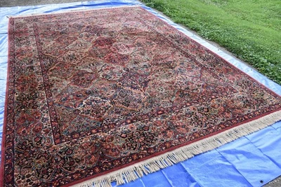 ALFOMBRA KARASTAN 700 Series 717 Panel Multicolor Kirman 8.8x12 Muy Bonita KR912 Foto 1 de 4