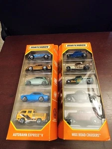 Matchbox Autobahn Express V & MBX Road Cruisers 10 cars total - Picture 1 of 11