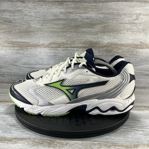 Mizuno Men’s Wave Rider 10 White Running Shoes Size 11 - Picture 1 of 11