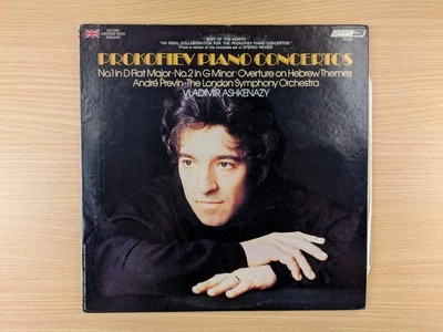 Ashkenazy/Previn - Prokofiev Piano Concertos 1976 77 Reissue Vinyl LP VG+ - Image 1 of 4