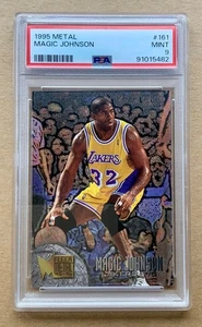 1995-96 FLEER METAL MAGIC JOHNSON CARD #161 GRADED PSA 9 MINT - Picture 1 of 3