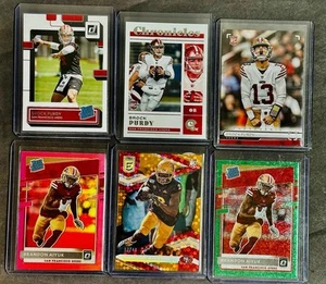 2022 Panini Donruss - Rated Rookie Brock Purdy #374 (RC) FIRE ROOKIE LOT🔥🔥🔥 - Picture 1 of 2