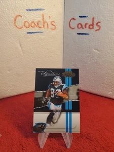 2004 Playoff Honors Prime Signatures NFL #/999 Steve Smith Carolina Panthers - Picture 1 of 3
